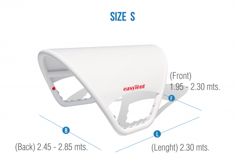 ΦΟΥΣΚΩΤΗ ΤΕΝΤΑ ΠΛΩΡΗΣ EASYTENT SMALL SIZE