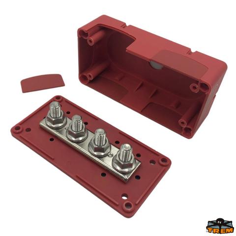 ΜΠΑΡΑ ΣΥΝΔΕΣΗΣ 4 ΕΠΑΦΩΝ 300A ΜΕ ΚΑΛΥΜΜΑ