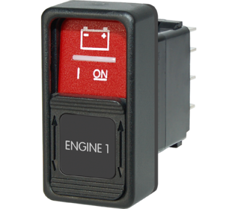 ΔΙΑΚΟΠΤΗΣ ΜΗΧΑΝΙΚΟΣ ΟΝ*-ΟFF-ΟΝ* LΕD ΜΟΝΟΣ