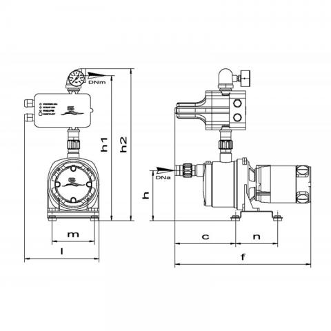 ΑΝΤΛΙΑ ΦΡΕΣΚΟΥ ΝΕΡΟΥ AUTOCLAVE ECOINOX 1 C.E 24V