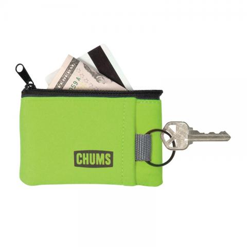 CHUMS MARSUPIAL FLOATING KEYCHAIN ΠΟΡΤΟΦΟΛΙ ΠΟΥ ΕΠΙΠΛΕΕΙ ΠΡΑΣΙΝΟ