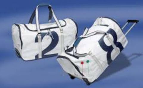 TROLLEY BAG ΛΕΥΚΟ 69X37X40CM